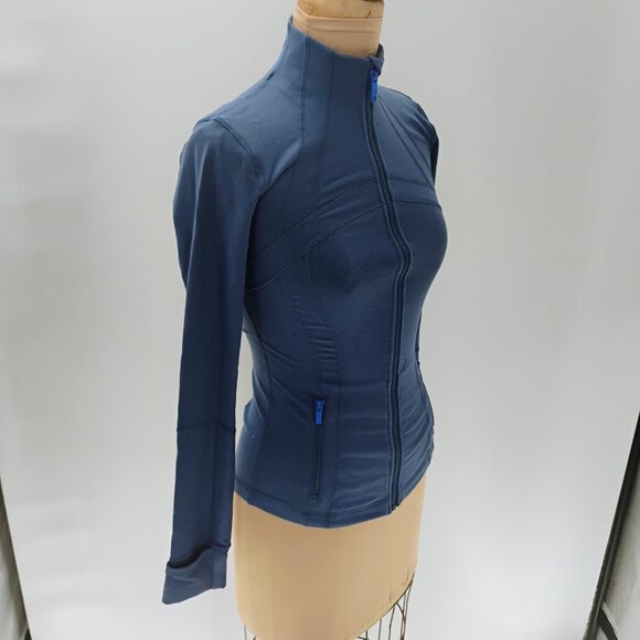 LULULEMON DEFINE JACKET NULU~SHADE~GOLD ZIPPER Size 4 - Picture 11 of 14